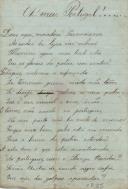 Poema "Oh! meu Portugal!..." de Caetano Bragança