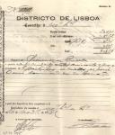 Recibo da 2ª Repartição da Direcção Geral das Contribuições Directas