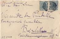 Carta de Guilhermina Suggia para Visconde de Pindela