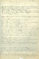 Apontamento manuscrito de João Gomes de Abreu