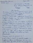 Ofício para 3º Visconde de Pindela de Noel Dorville