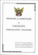 Programa de Homenagem ao Comandante Fernando Soares