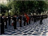 Inauguração do monumento ao bombeiro