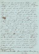 Manuscrito com juramento de admissão à Sociedade do Raio de Francisco Lopes de Sousa Gama

