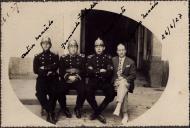 Retrato de conjunto de Artur Macedo, Fernando Folhadela, Aires Pinto e Higino Macedo